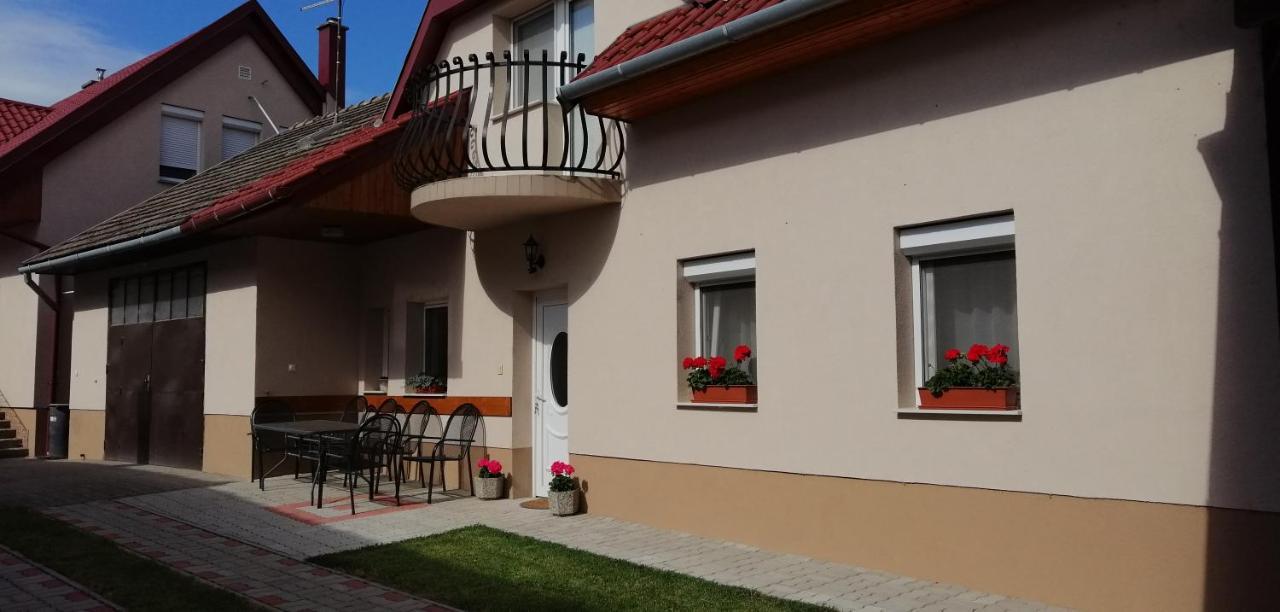 Radek Vendeghaz Es Apartman Halászi 外观 照片