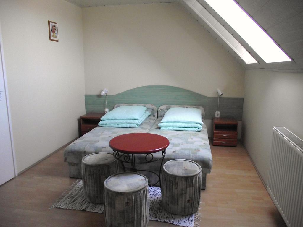 Radek Vendeghaz Es Apartman Halászi 外观 照片